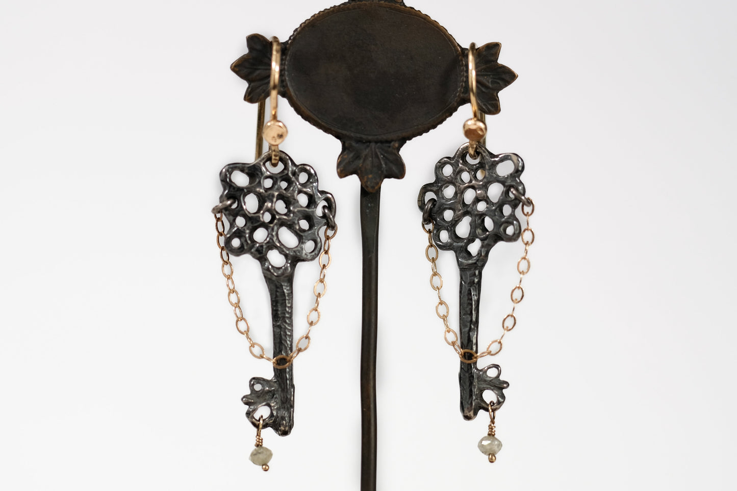 Key earrings