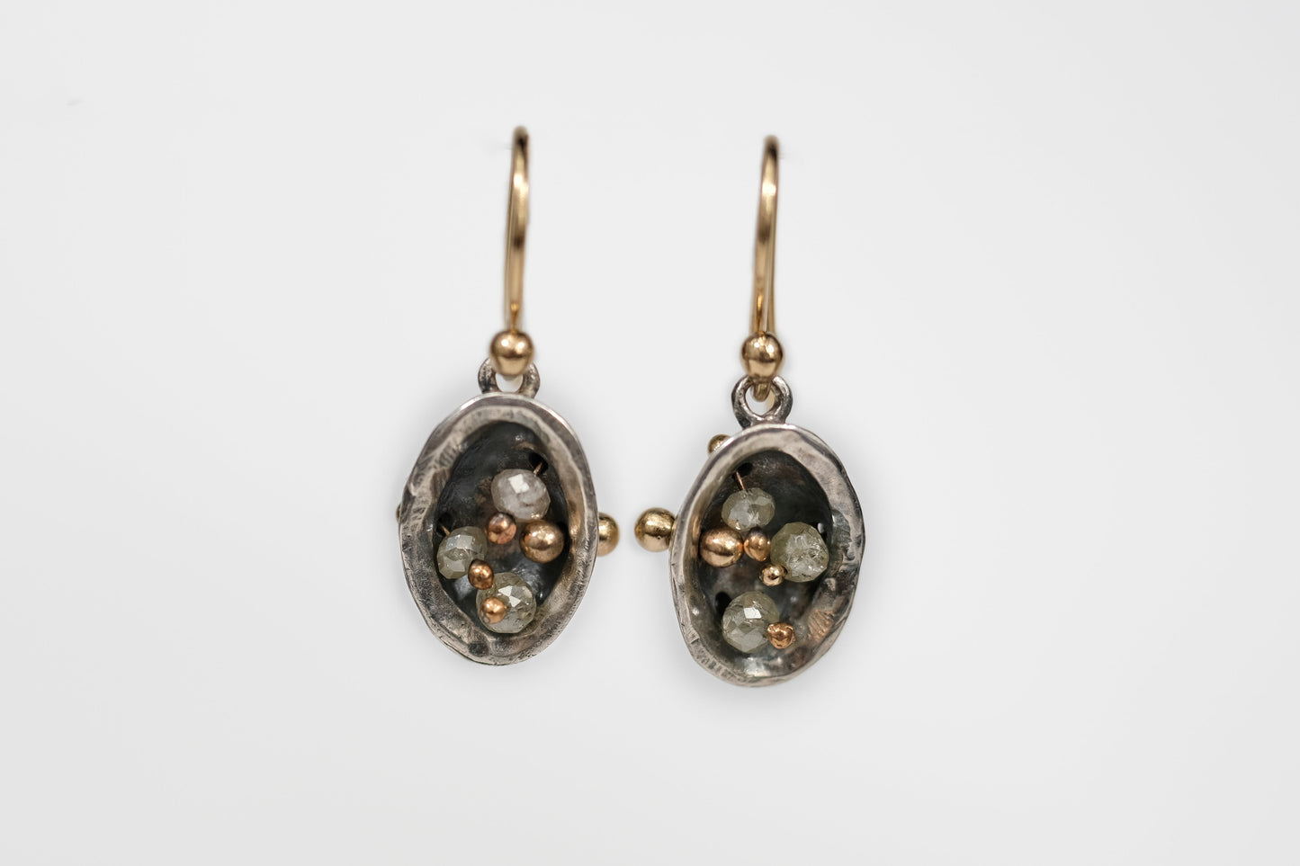 Beyla diamond earrings
