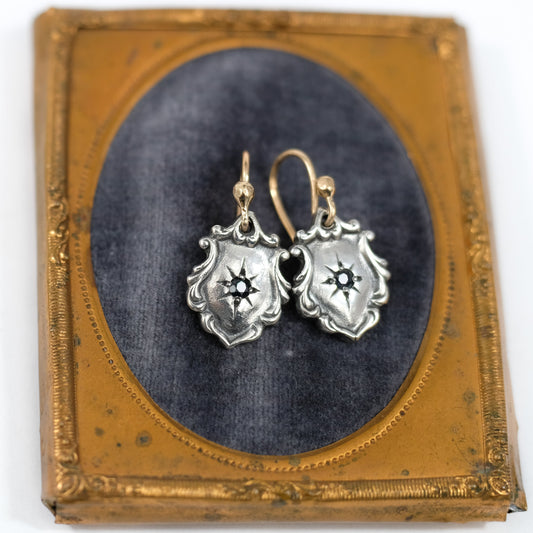 Crest Sapphire earrings