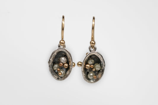 Beyla diamond earrings