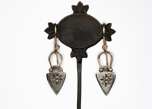 Crusader diamond earrings